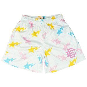 Eric Emanuel x BAPE EE Basic Shorts White Multicolor